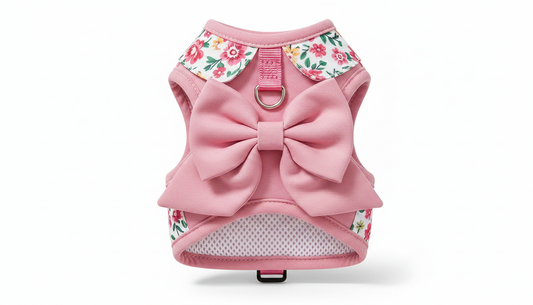 Breathable Dog Vest Harness Set with Matching Collar & Lead