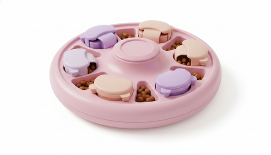 Slow Feeding Dog Puzzle Bowl – Interactive Mental Stimulation Toy