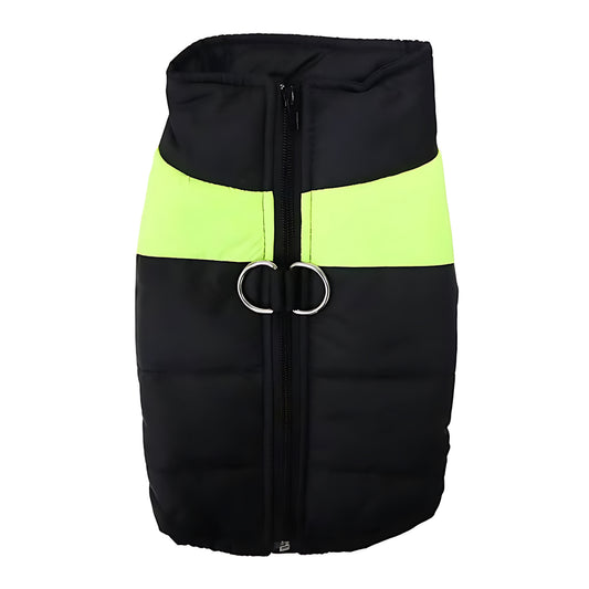 Windproof Waterproof Dog Coat – Warm Winter Jacket with Zipper