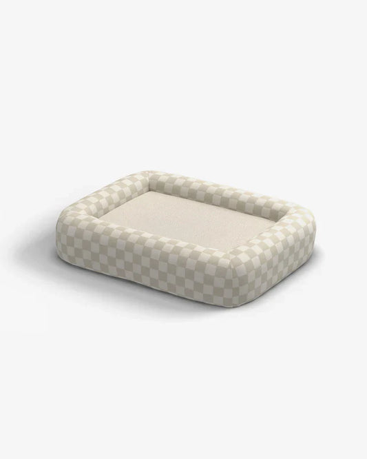 Woven Bolster Pet Bed