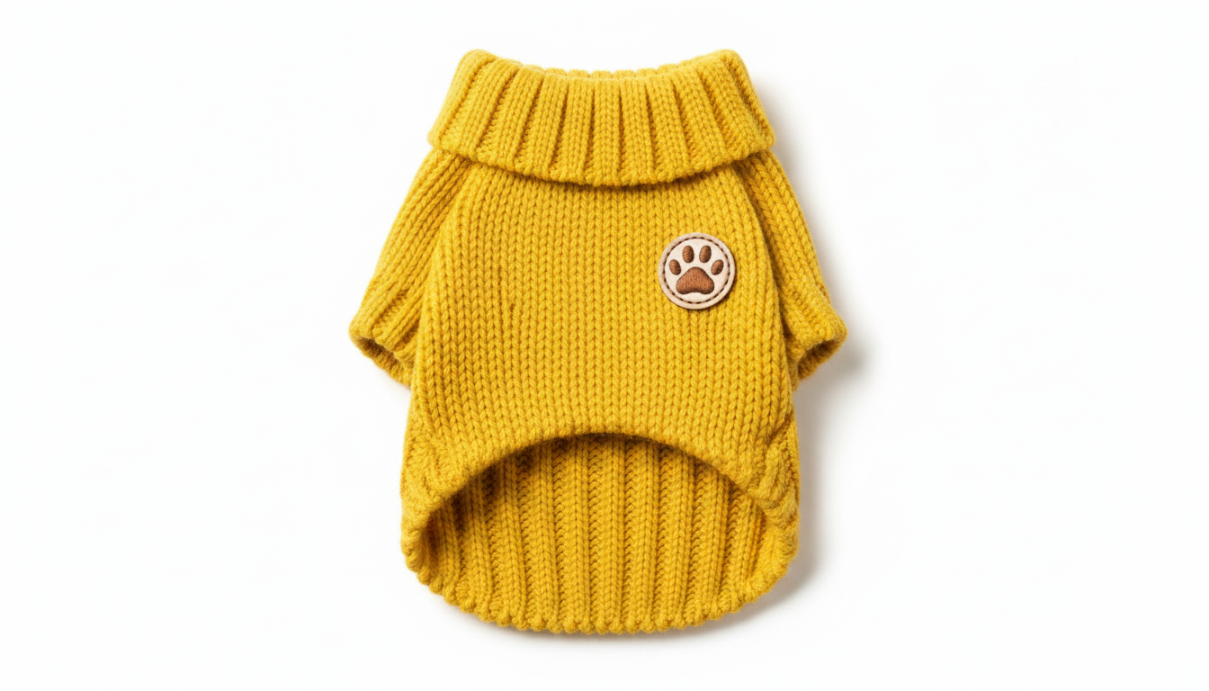 Cozy Knit Sweater for Pets – Perfect for Cold Days