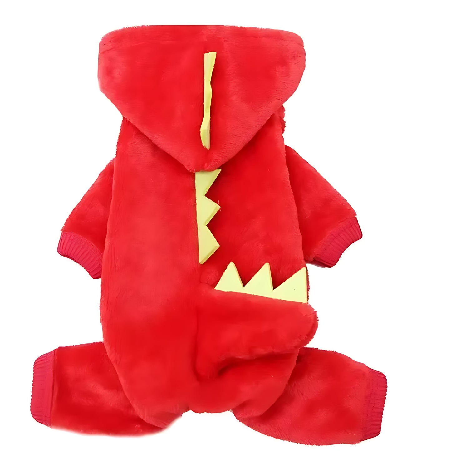 Cute Dinosaur Dog Hoodie – Warm Fleece Winter Coat for Small Dogs