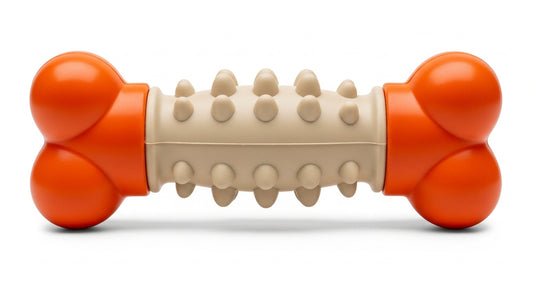 Durable Dog Chew Toy with Treat Dispenser – Interactive Toy for Small & Medium Dogs