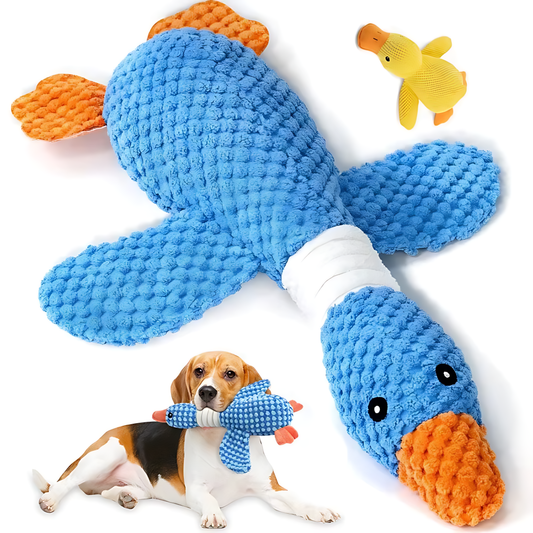Interactive Squeaky Plush Toy for Dogs & Cats – Durable Chew Toy for Pets