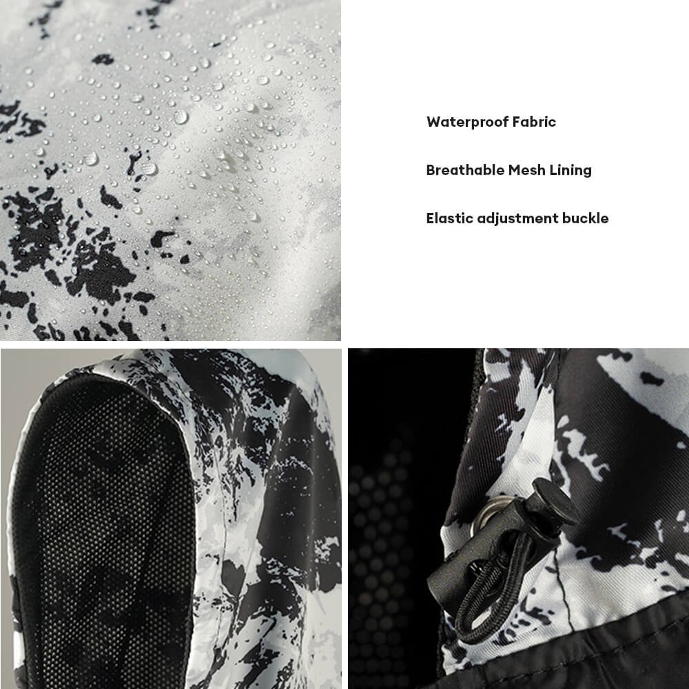 Thick Cotton Printed Dog Jacket - Stylish and warm for outdoor adventures - Image 2